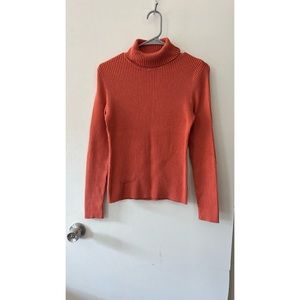 ✨SOLD✨Chico’s | Burnt Orange Turtleneck Sweater